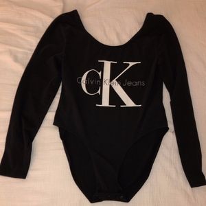 Classic Calvin Klein body suit